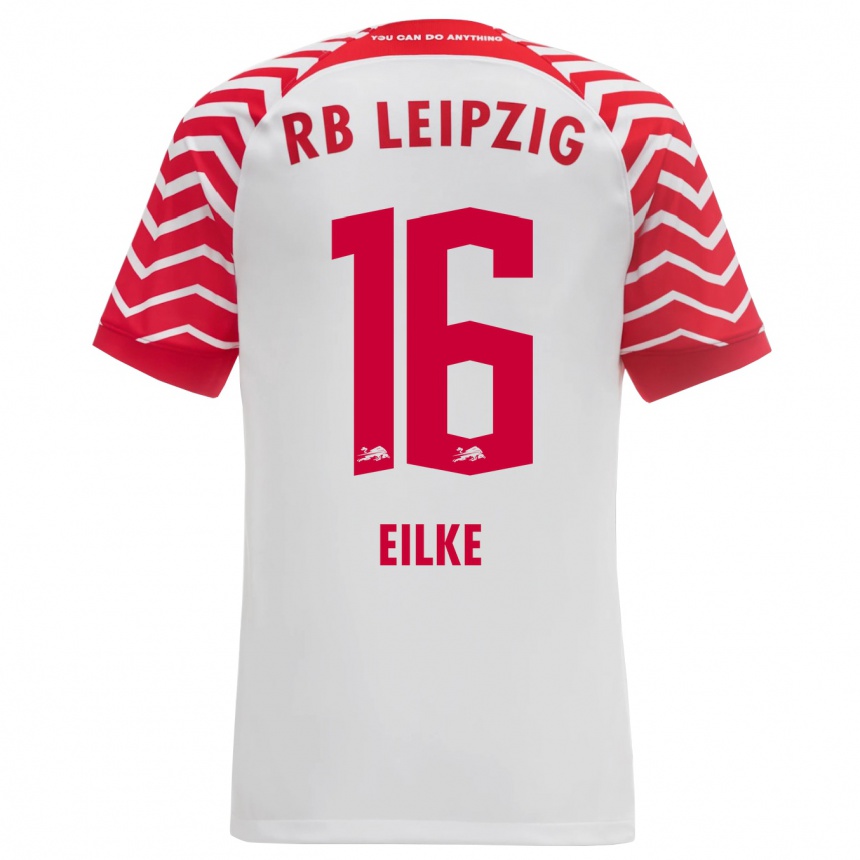 Niño Fútbol Camiseta Lennox Eilke #16 Blanco 1ª Equipación 2023/24 México