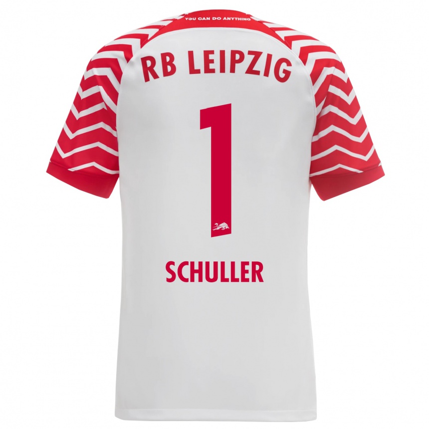 Niño Fútbol Camiseta Gina Schüller #1 Blanco 1ª Equipación 2023/24 México