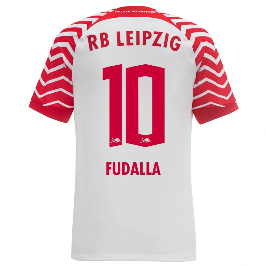 Niño Fútbol Camiseta Vanessa Fudalla #10 Blanco 1ª Equipación 2023/24 México