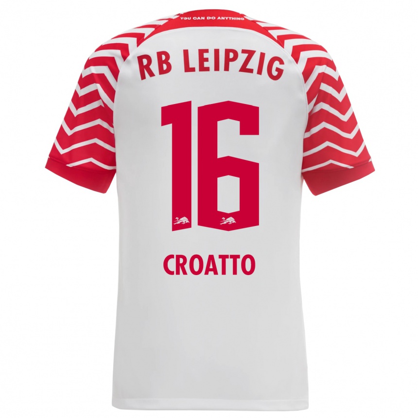 Niño Fútbol Camiseta Michela Croatto #16 Blanco 1ª Equipación 2023/24 México