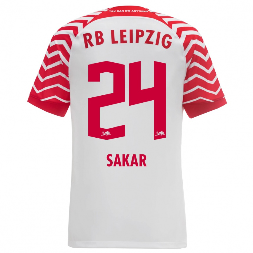 Niño Fútbol Camiseta Fatma Sakar #24 Blanco 1ª Equipación 2023/24 México