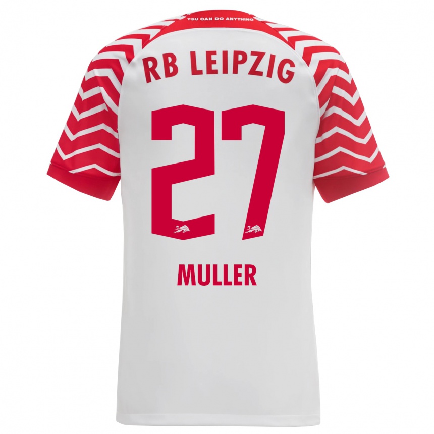 Niño Fútbol Camiseta Marlene Müller #27 Blanco 1ª Equipación 2023/24 México