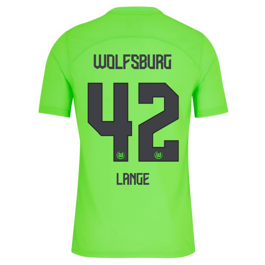 Niño Fútbol Camiseta Felix Lange #42 Verde 1ª Equipación 2023/24 México