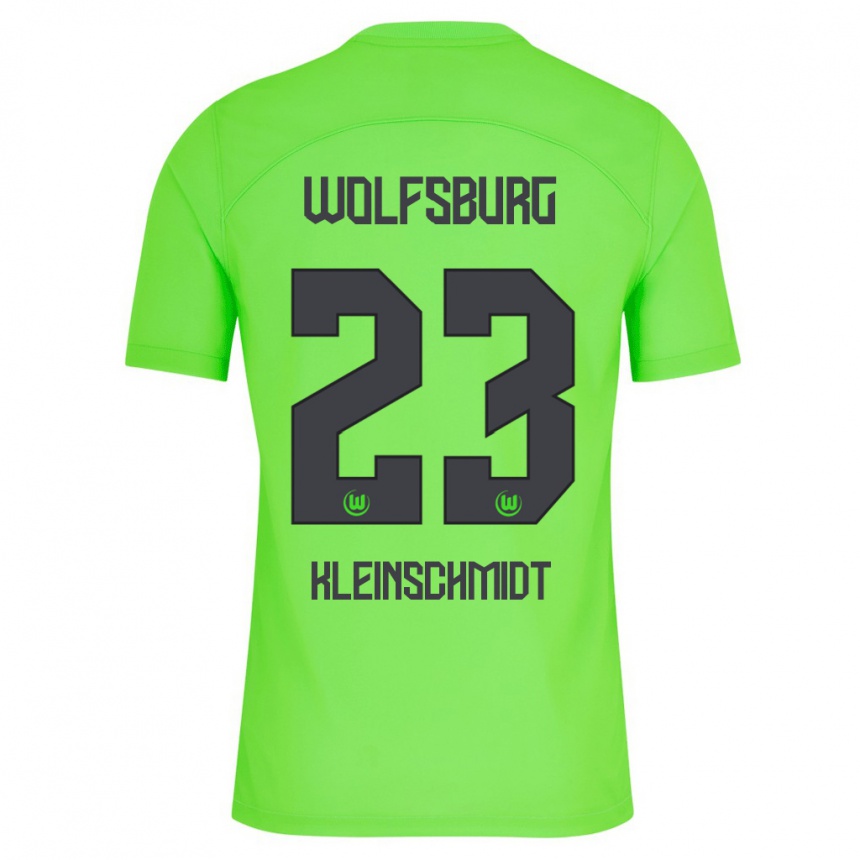 Niño Fútbol Camiseta Max Kleinschmidt #23 Verde 1ª Equipación 2023/24 México