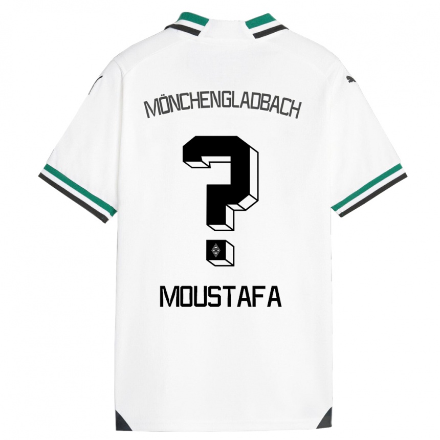 Niño Fútbol Camiseta Seif Ashraf Moustafa #0 Blanco Verde 1ª Equipación 2023/24 México