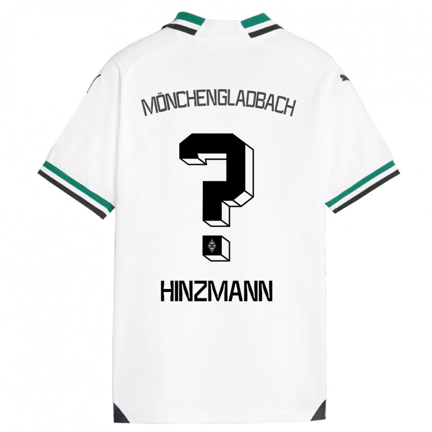 Niño Fútbol Camiseta Sinan Hinzmann #0 Blanco Verde 1ª Equipación 2023/24 México