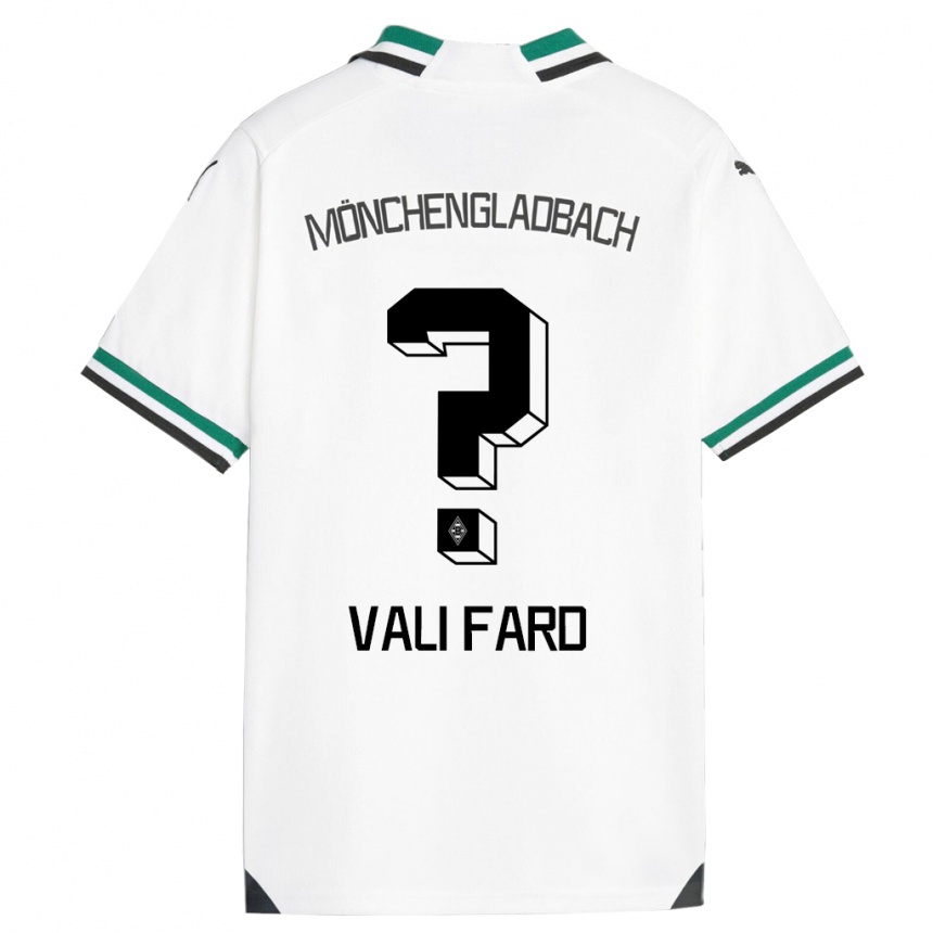 Niño Fútbol Camiseta Elias Vali Fard #0 Blanco Verde 1ª Equipación 2023/24 México