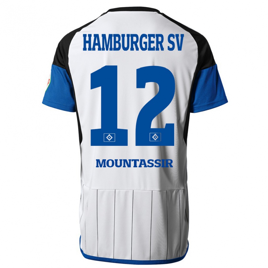 Niño Fútbol Camiseta Youssef Mountassir #12 Blanco 1ª Equipación 2023/24 México