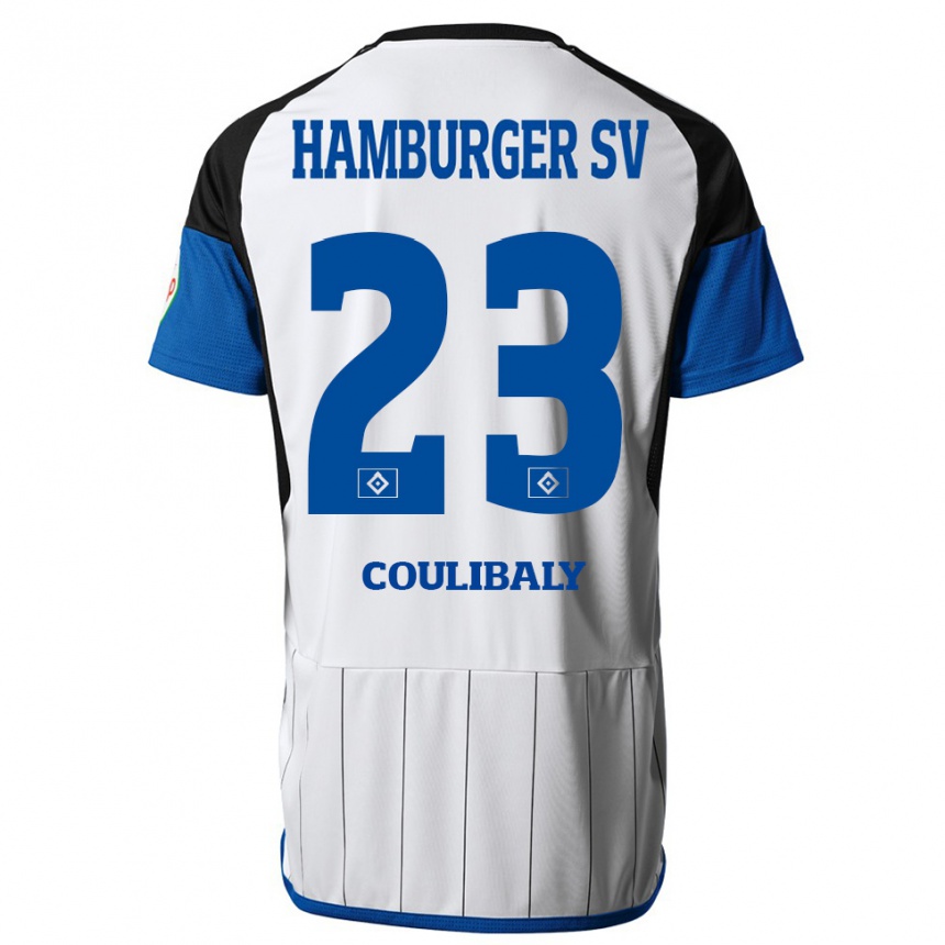 Niño Fútbol Camiseta Karim Coulibaly #23 Blanco 1ª Equipación 2023/24 México