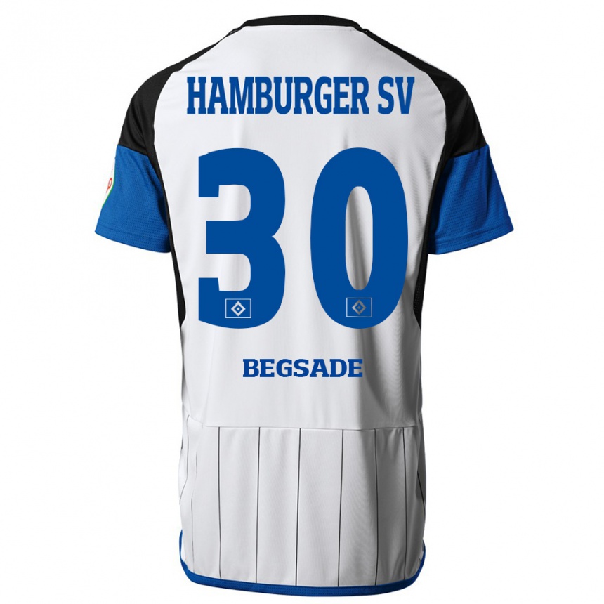 Niño Fútbol Camiseta Soheil Begsade #30 Blanco 1ª Equipación 2023/24 México