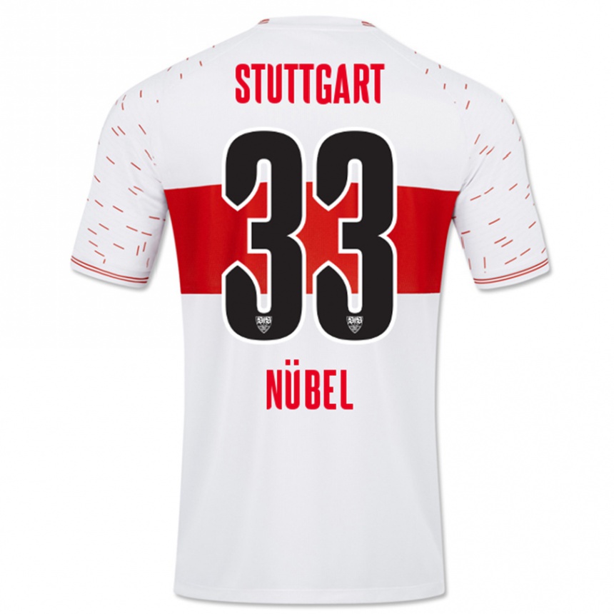 Niño Fútbol Camiseta Alexander Nübel #33 Blanco 1ª Equipación 2023/24 México