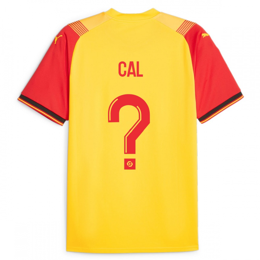 Niño Fútbol Camiseta Mathys Cal #0 Amarillo 1ª Equipación 2023/24 México