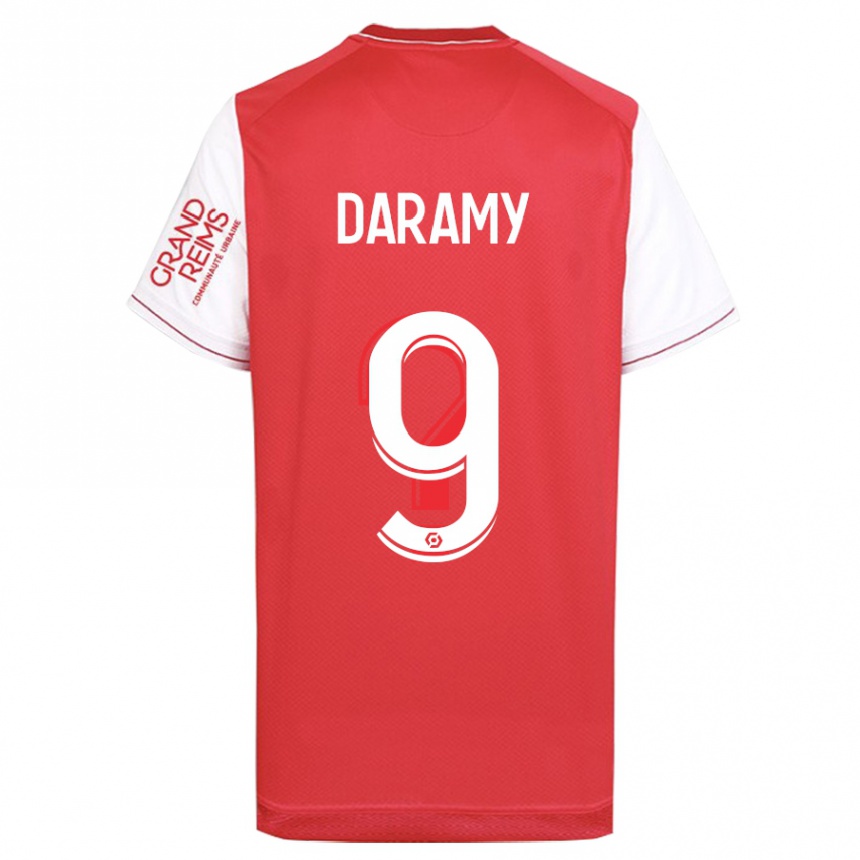 Niño Fútbol Camiseta Mohamed Daramy #9 Rojo 1ª Equipación 2023/24 México