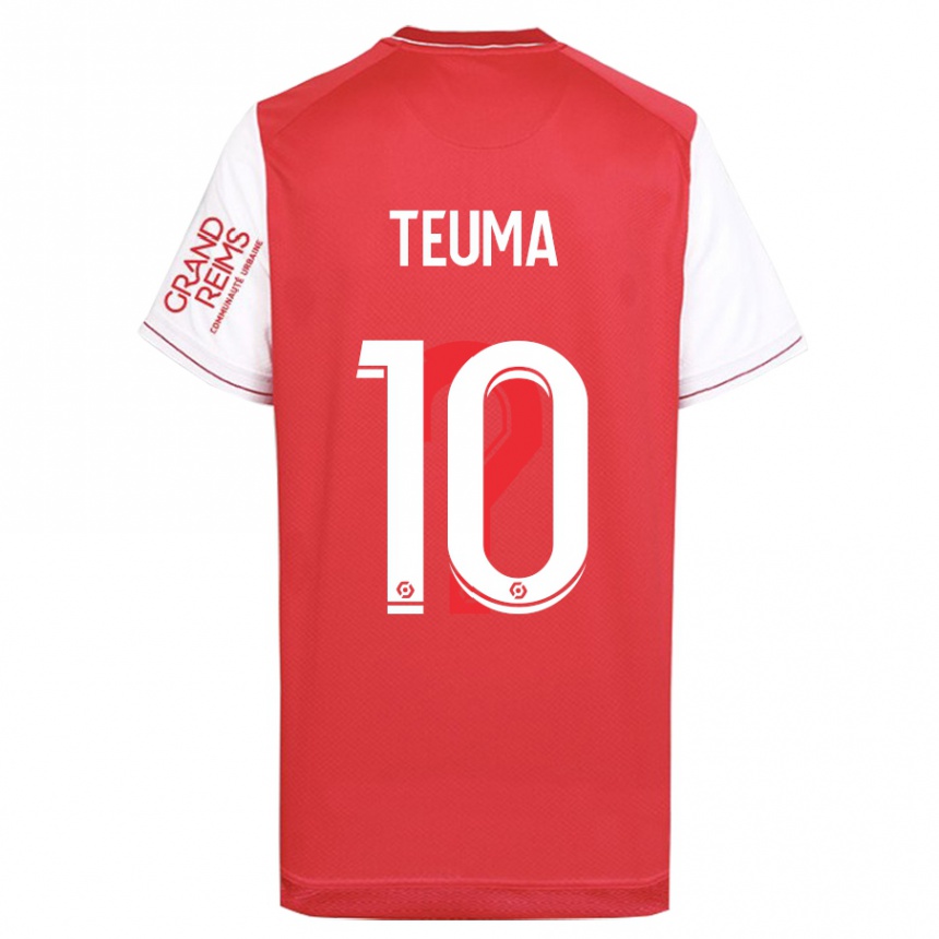 Niño Fútbol Camiseta Teddy Teuma #10 Rojo 1ª Equipación 2023/24 México