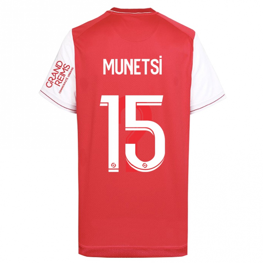 Niño Fútbol Camiseta Marshall Munetsi #15 Rojo 1ª Equipación 2023/24 México