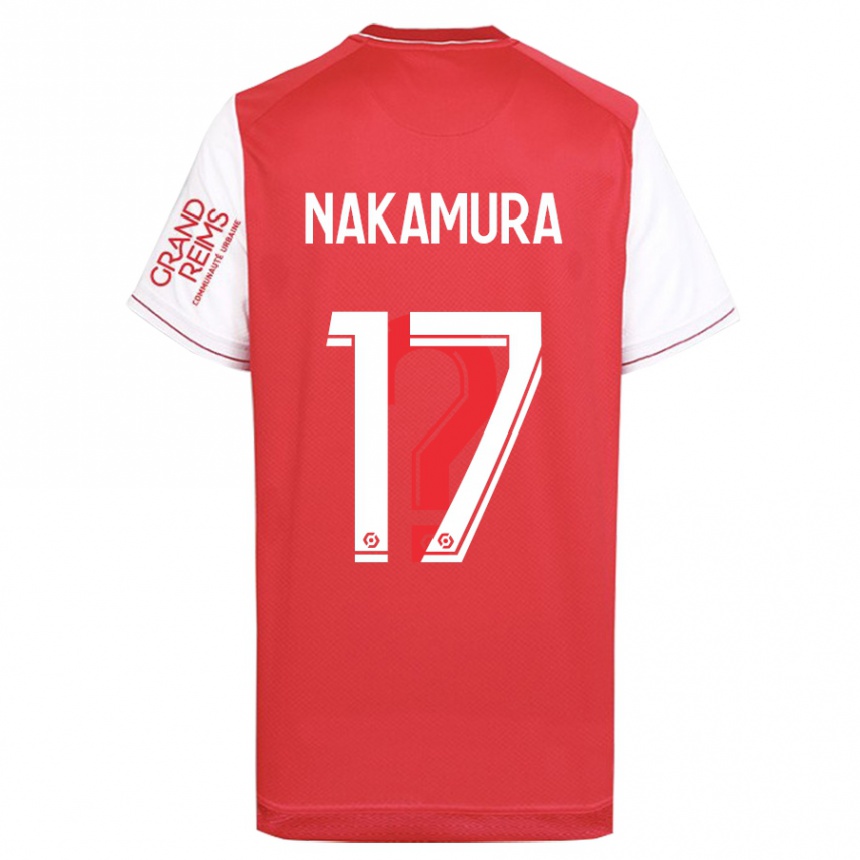 Niño Fútbol Camiseta Keito Nakamura #17 Rojo 1ª Equipación 2023/24 México