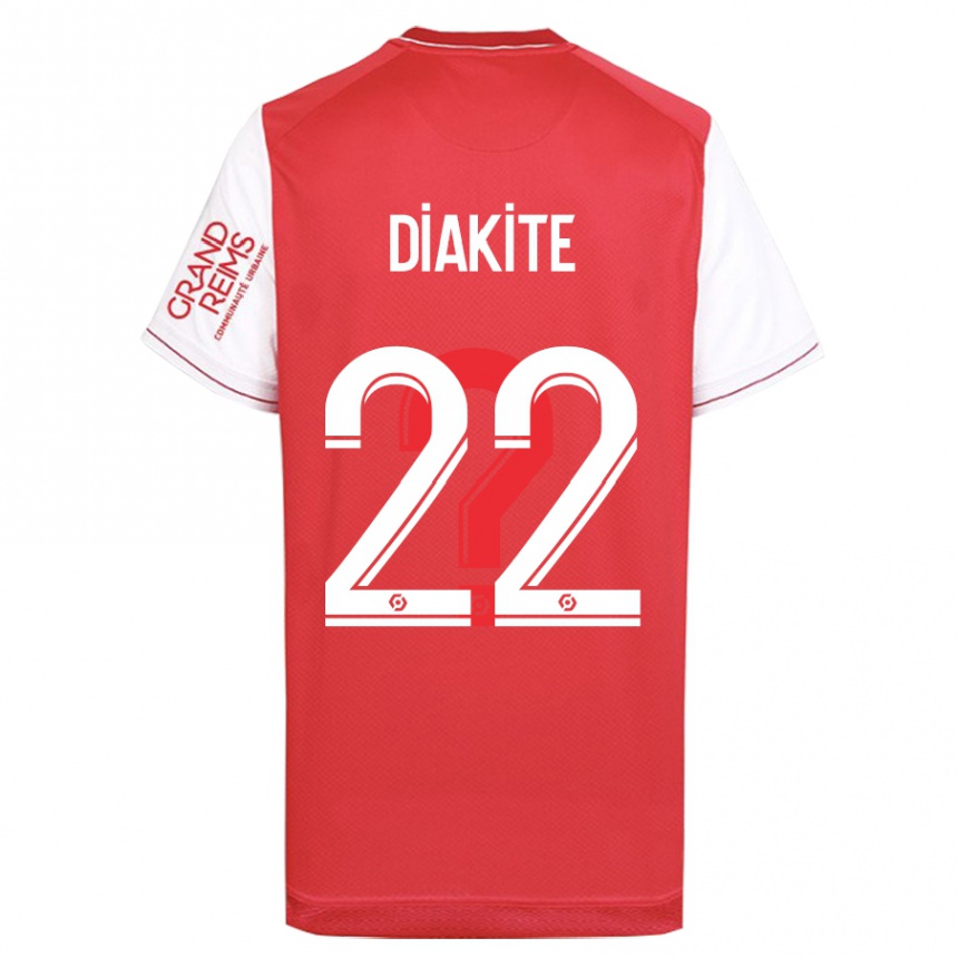 Niño Fútbol Camiseta Oumar Diakité #22 Rojo 1ª Equipación 2023/24 México