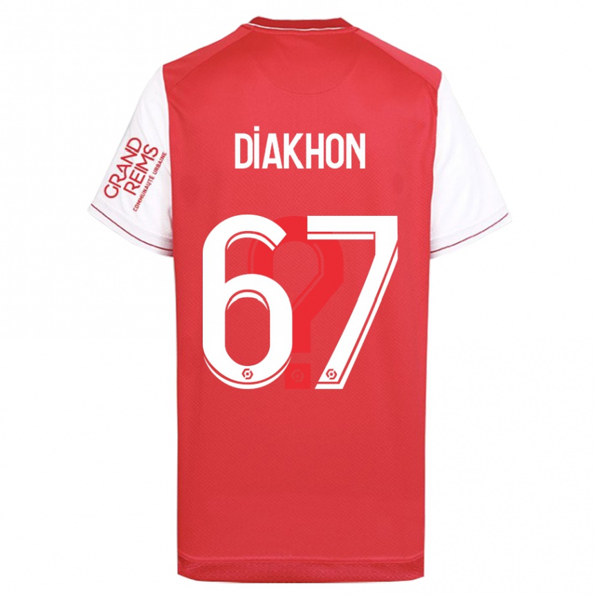 Niño Fútbol Camiseta Mamadou Diakhon #67 Rojo 1ª Equipación 2023/24 México