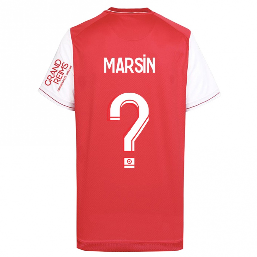 Niño Fútbol Camiseta Antonin Marsin #0 Rojo 1ª Equipación 2023/24 México