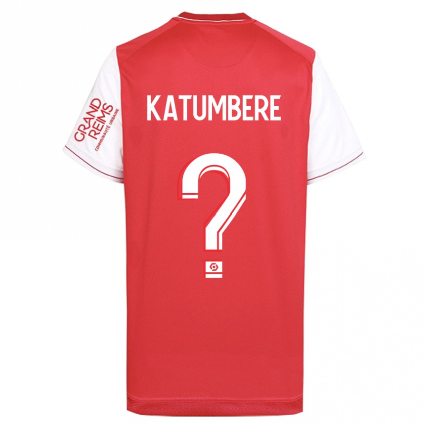 Niño Fútbol Camiseta Noah Katumbere #0 Rojo 1ª Equipación 2023/24 México