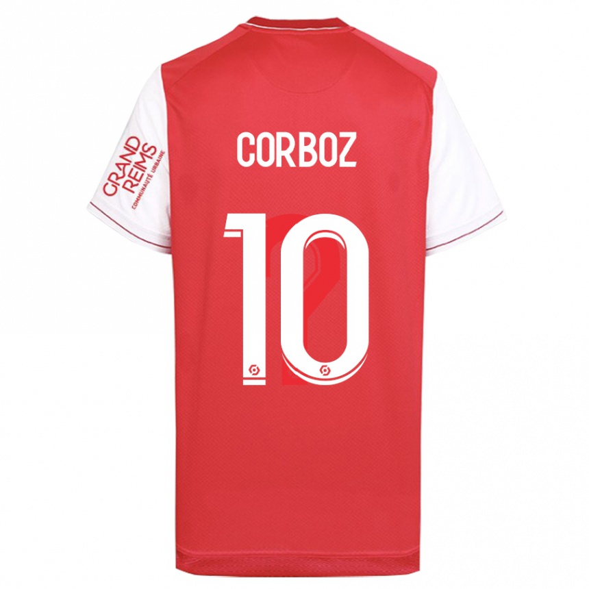 Niño Fútbol Camiseta Rachel Corboz #10 Rojo 1ª Equipación 2023/24 México