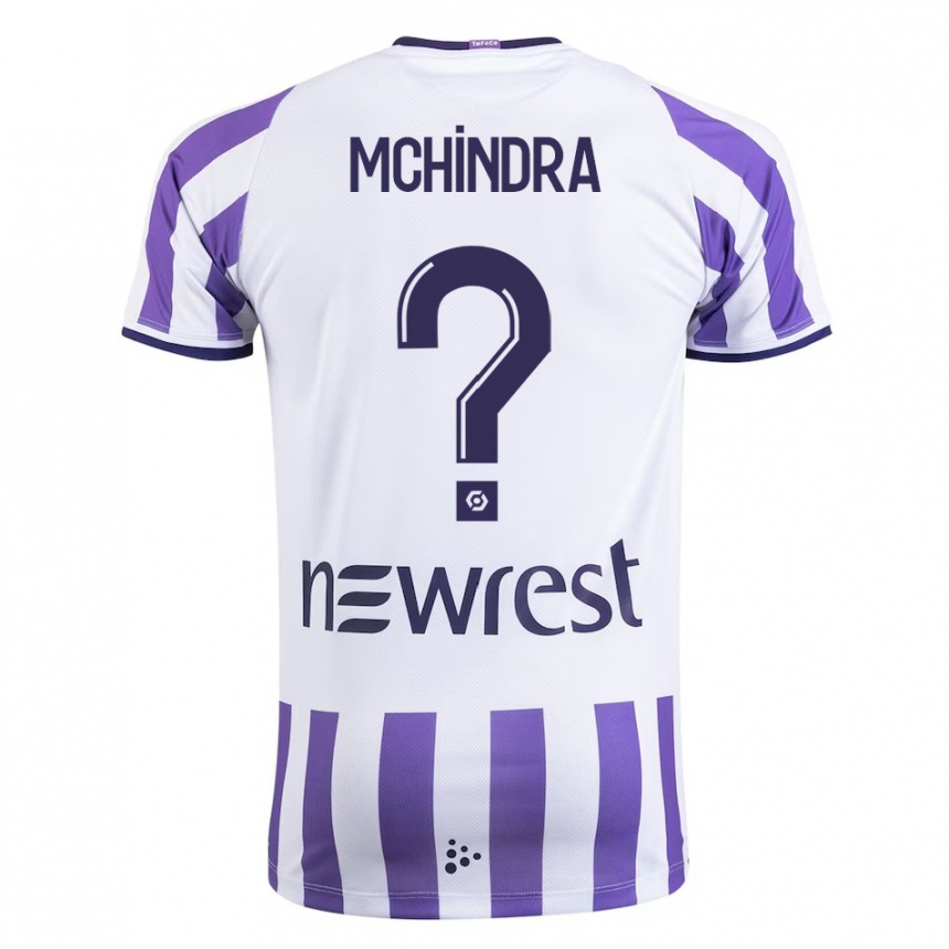 Niño Fútbol Camiseta Naime Said Mchindra #0 Blanco 1ª Equipación 2023/24 México