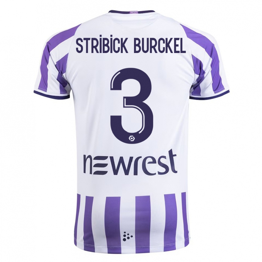 Niño Fútbol Camiseta Laetitia Stribick-Burckel #3 Blanco 1ª Equipación 2023/24 México