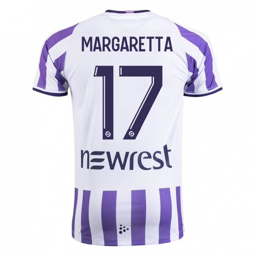 Niño Fútbol Camiseta Jessica Margaretta #17 Blanco 1ª Equipación 2023/24 México