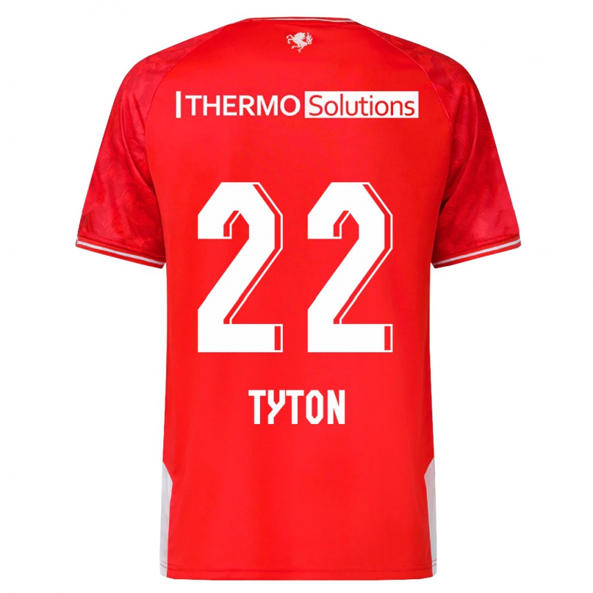 Niño Fútbol Camiseta Przemyslaw Tyton #22 Rojo 1ª Equipación 2023/24 México