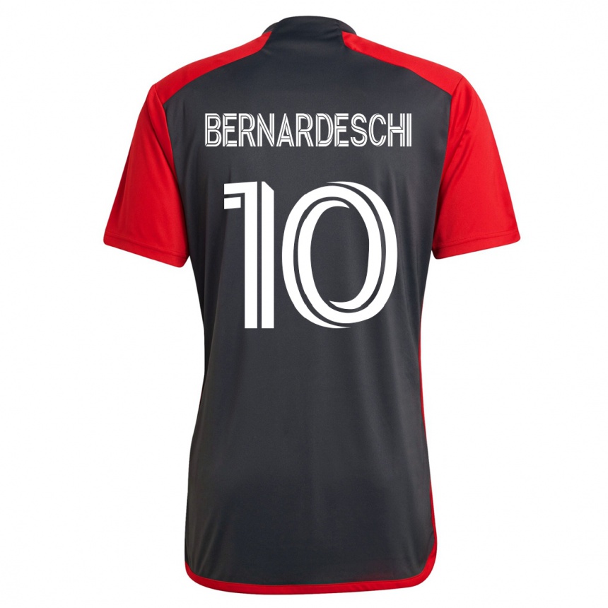 Niño Fútbol Camiseta Federico Bernardeschi #10 Gris 1ª Equipación 2023/24 México
