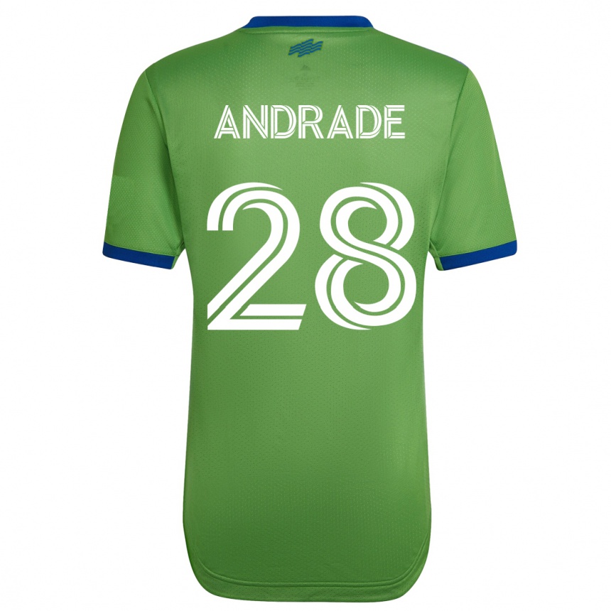 Niño Fútbol Camiseta Yeimar Gómez Andrade #28 Verde 1ª Equipación 2023/24 México