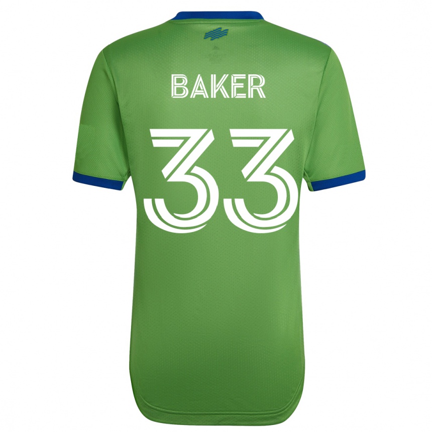Niño Fútbol Camiseta Cody Baker #33 Verde 1ª Equipación 2023/24 México
