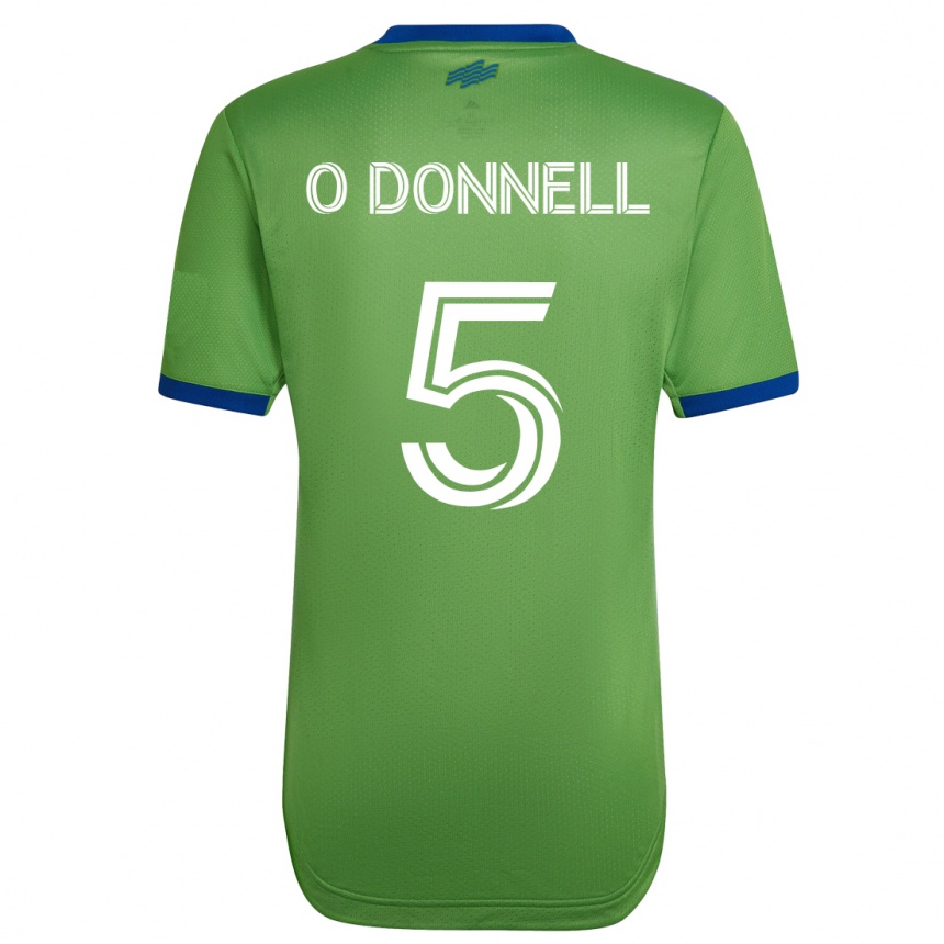 Niño Fútbol Camiseta Kristina O'donnell #5 Verde 1ª Equipación 2023/24 México