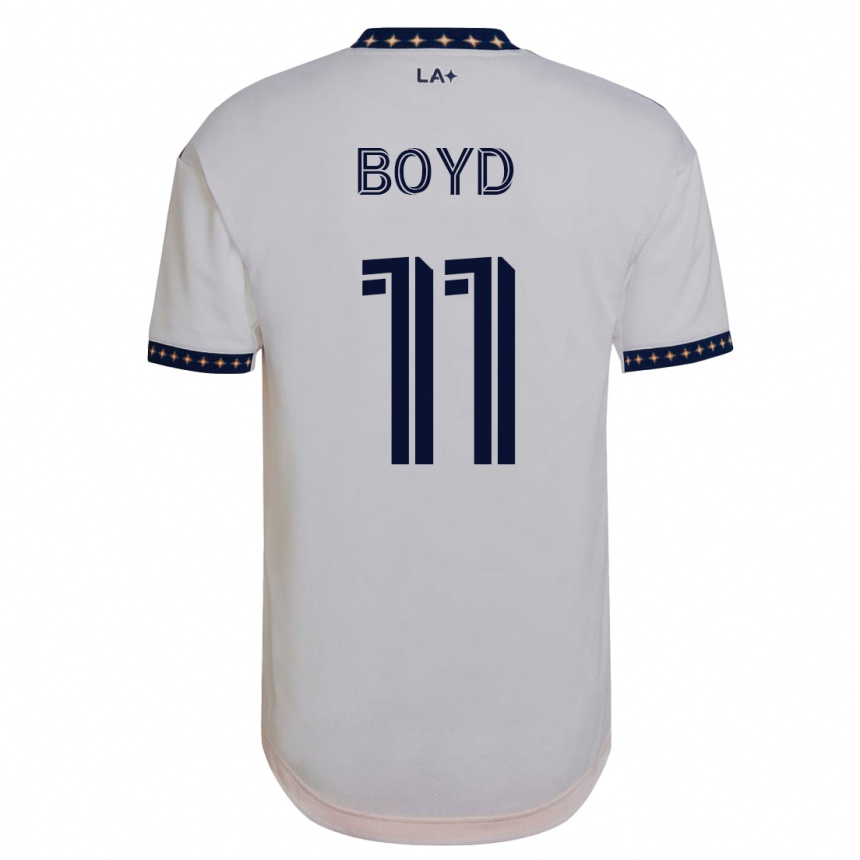 Niño Fútbol Camiseta Tyler Boyd #11 Blanco 1ª Equipación 2023/24 México