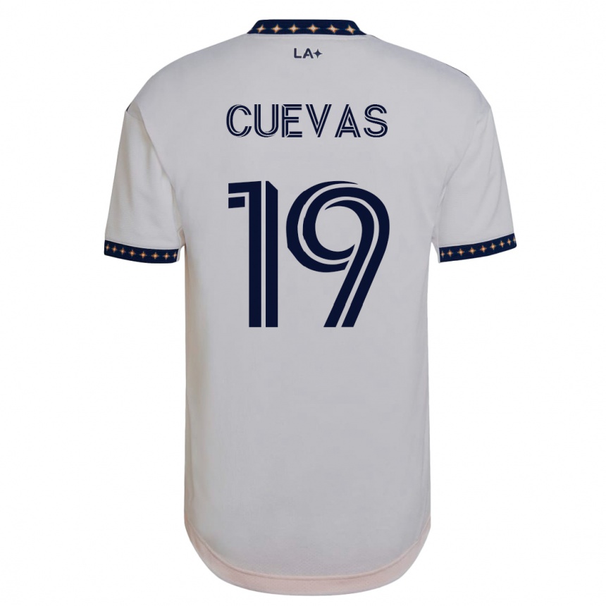Niño Fútbol Camiseta Mauricio Cuevas #19 Blanco 1ª Equipación 2023/24 México