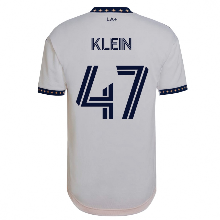 Niño Fútbol Camiseta Carson Klein #47 Blanco 1ª Equipación 2023/24 México