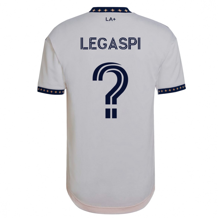 Niño Fútbol Camiseta Allan Legaspi #0 Blanco 1ª Equipación 2023/24 México
