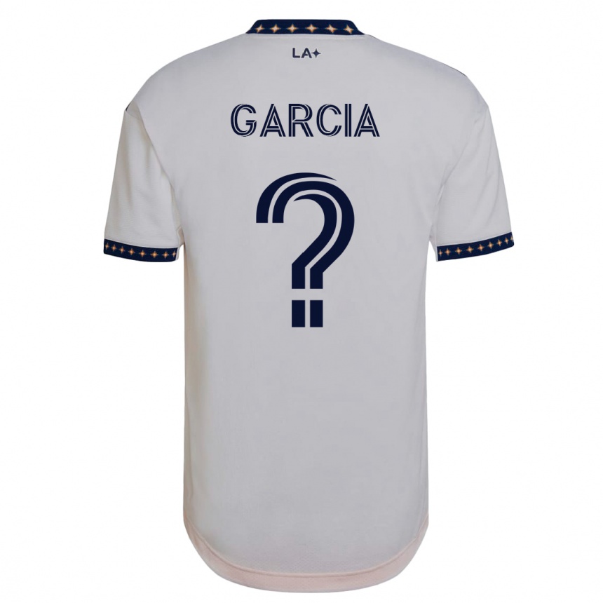 Niño Fútbol Camiseta Emiliano Garcia #0 Blanco 1ª Equipación 2023/24 México