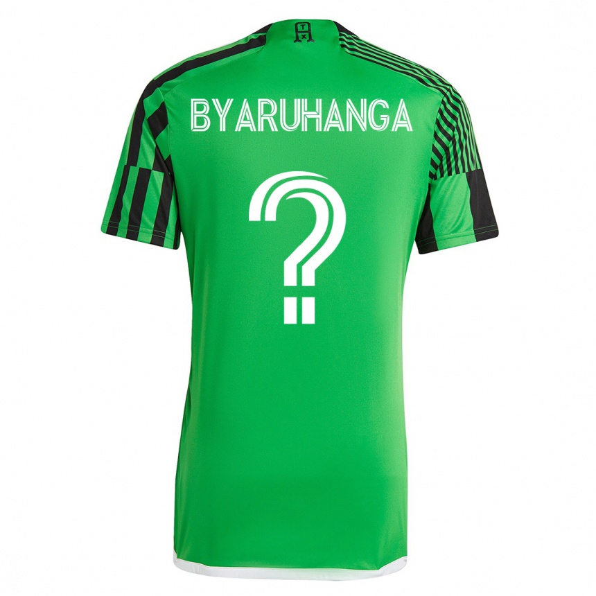 Niño Fútbol Camiseta Bobosi Byaruhanga #0 Verde Negro 1ª Equipación 2023/24 México