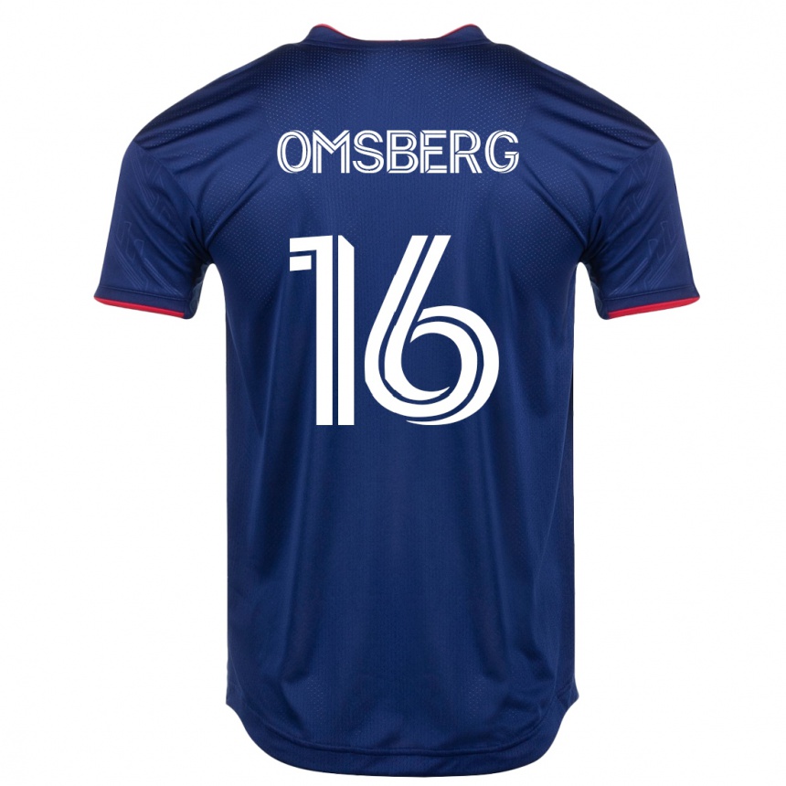 Niño Fútbol Camiseta Wyatt Omsberg #16 Armada 1ª Equipación 2023/24 México