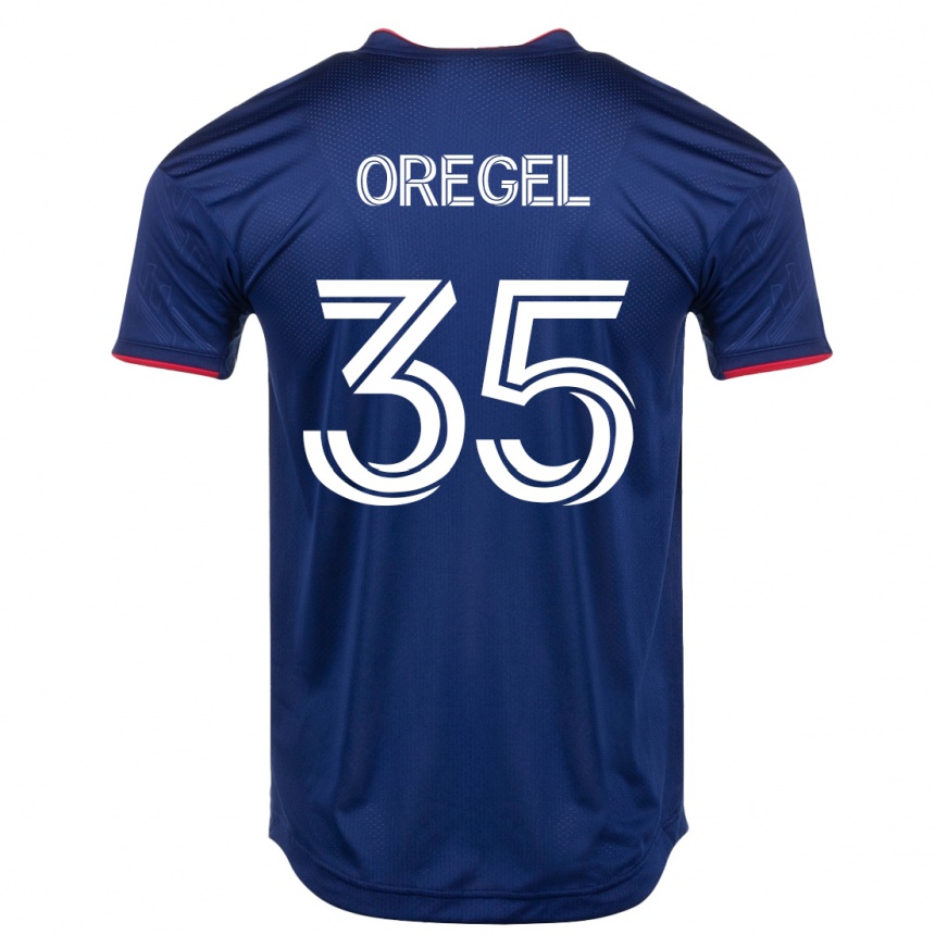 Niño Fútbol Camiseta Sergio Oregel #35 Armada 1ª Equipación 2023/24 México