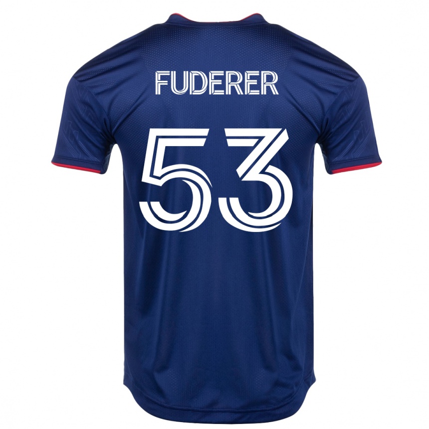 Niño Fútbol Camiseta Jake Fuderer #53 Armada 1ª Equipación 2023/24 México