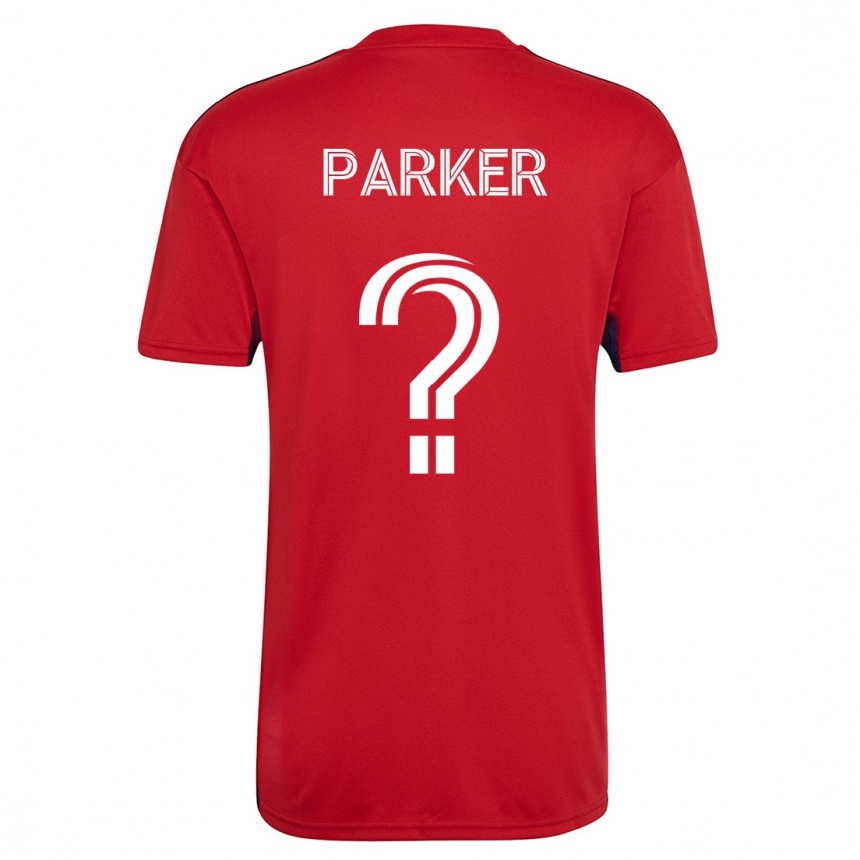 Niño Fútbol Camiseta Isaiah Parker #0 Rojo 1ª Equipación 2023/24 México
