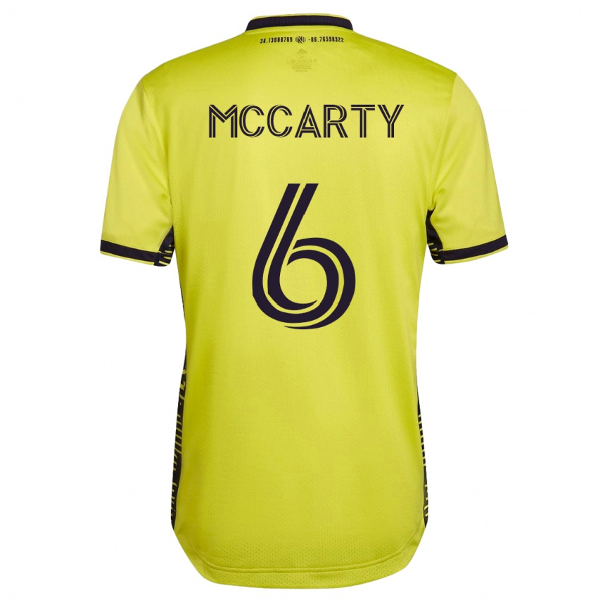 Niño Fútbol Camiseta Dax Mccarty #6 Amarillo 1ª Equipación 2023/24 México