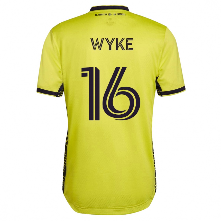 Niño Fútbol Camiseta Laurence Wyke #16 Amarillo 1ª Equipación 2023/24 México