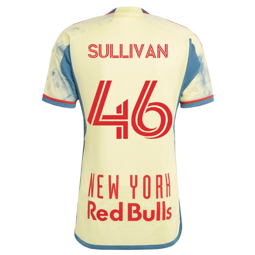 Niño Fútbol Camiseta Dylan Sullivan #46 Amarillo 1ª Equipación 2023/24 México