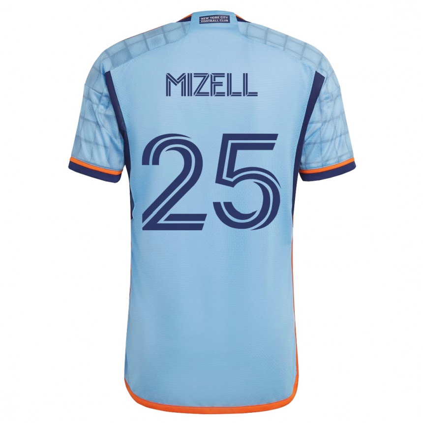 Niño Fútbol Camiseta Cody Mizell #25 Azul 1ª Equipación 2023/24 México
