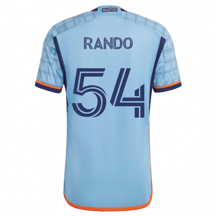 Niño Fútbol Camiseta Alex Rando #54 Azul 1ª Equipación 2023/24 México