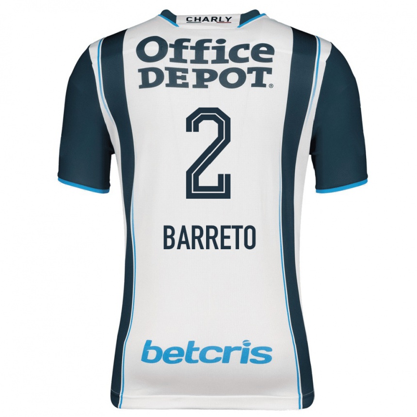 Niño Fútbol Camiseta Sergio Barreto #2 Armada 1ª Equipación 2023/24 México