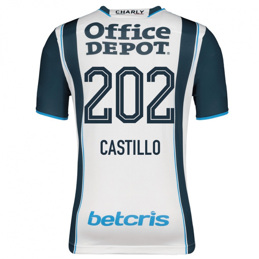 Niño Fútbol Camiseta José Castillo #202 Armada 1ª Equipación 2023/24 México